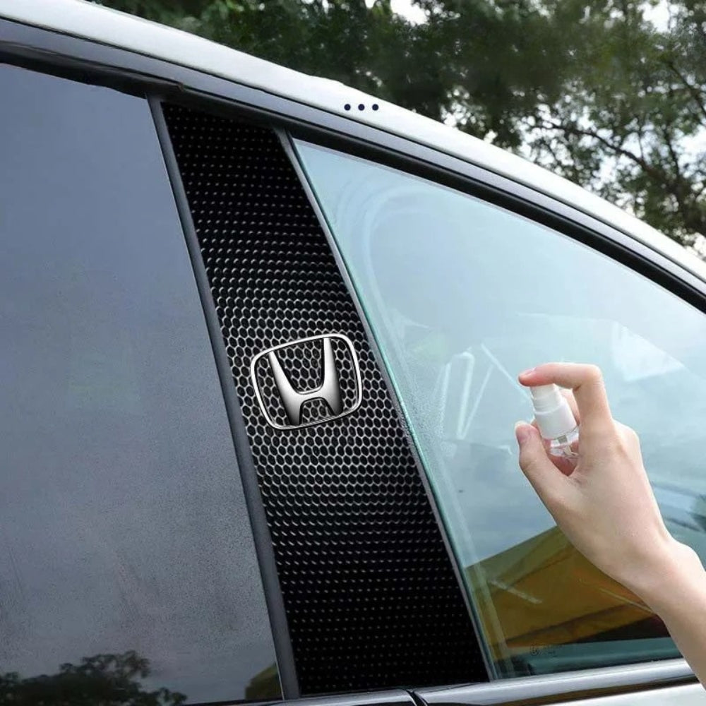 2x autocollants de fenêtre de voiture avec logo