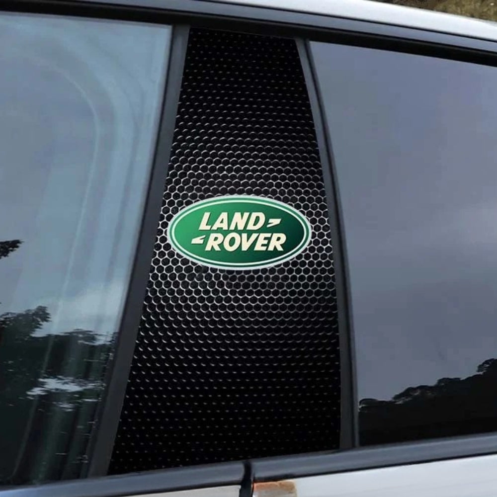 2x autocollants de fenêtre de voiture avec logo