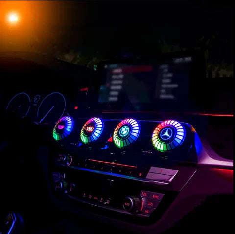 LED-billys med musikalsk rytme og logo (med aromadiffusor)