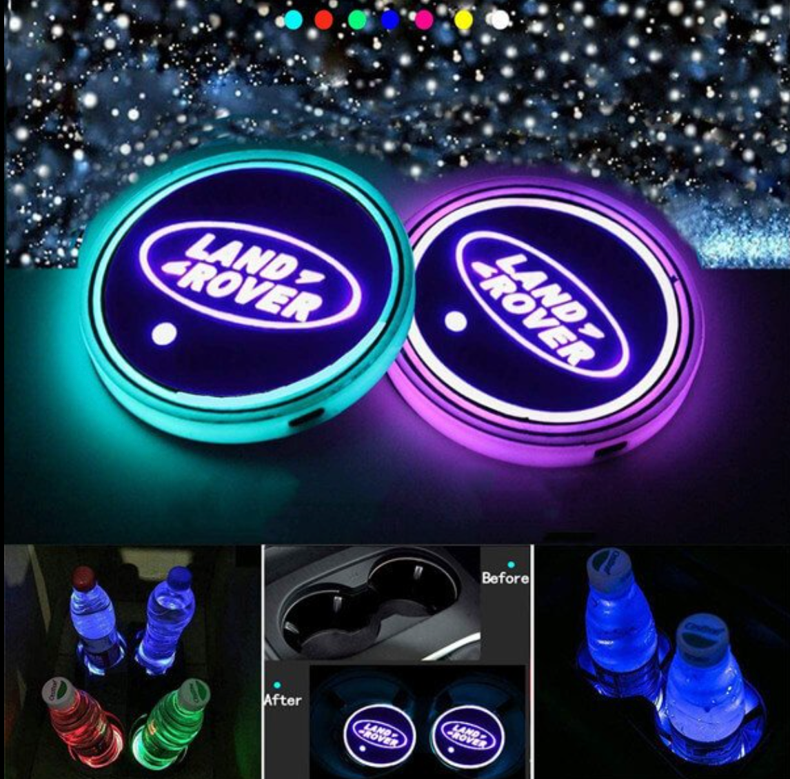 Aangepaste LED stemmingsschijven voor binnen