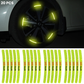 20 Pcs Protège-roues lumineux avec logo