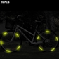 20 Pcs Protège-roues lumineux avec logo