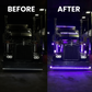 Yeux LED pour voiture - Lot de 2 pièces